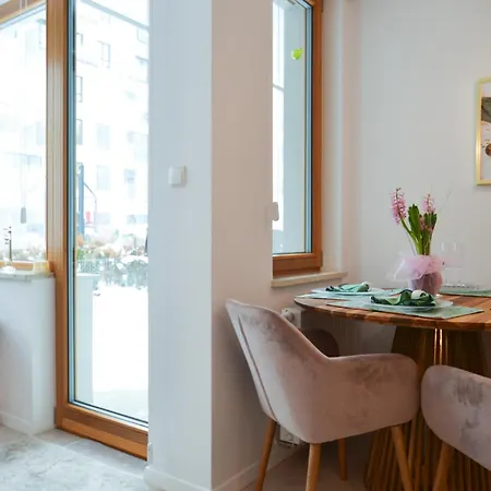 公寓 Garnizon Z Ogrodkiem 格但斯克