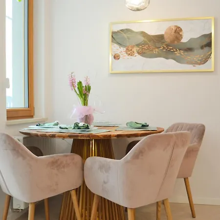 公寓 Garnizon Z Ogrodkiem 格但斯克